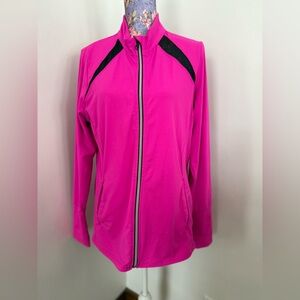 Livi Active Fuchsia and Black Jacket
